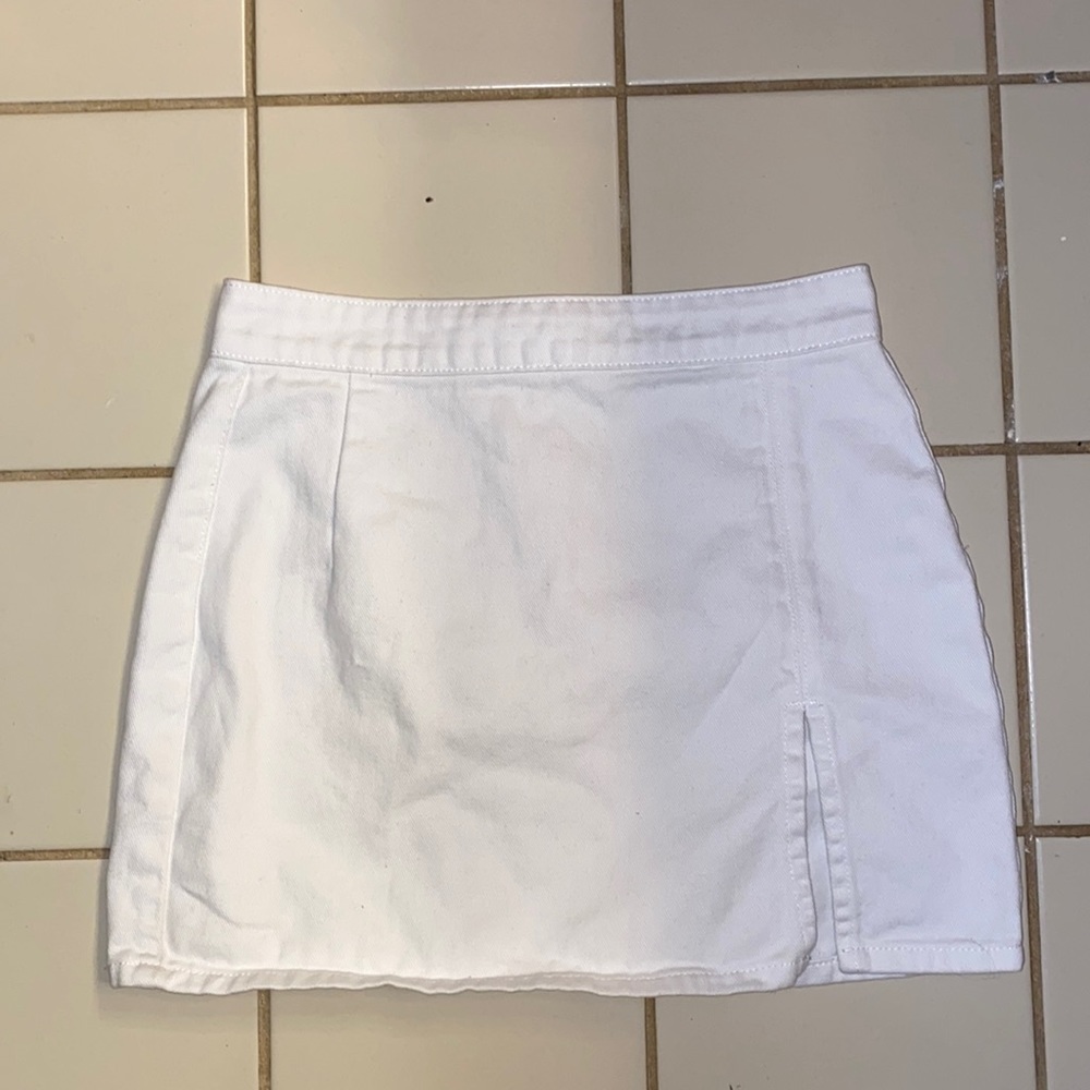 Princess Polly lioness the Lola mini skirt white